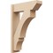 Ekena Millwork 8-in W x 26-in D x 38-in H Balboa Slat Rough Cedar Woodgrain TimberThane Outlooker, Primed Tan OUTUR080X26X38BOA24RCPR - alternate 1